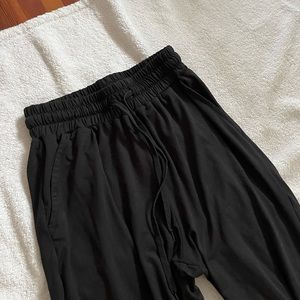Black joggers